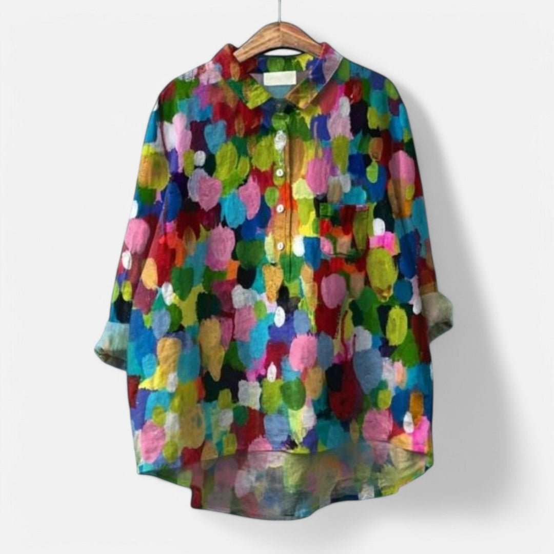 Lily | Stylish Loose Fit Floral Blouse