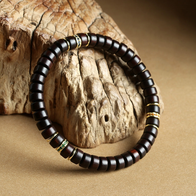 Rosewood Buddhist Protection Bracelet