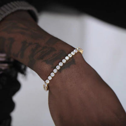 Micro Tennis Chain | Multiple Lengths | Gold & Silver
