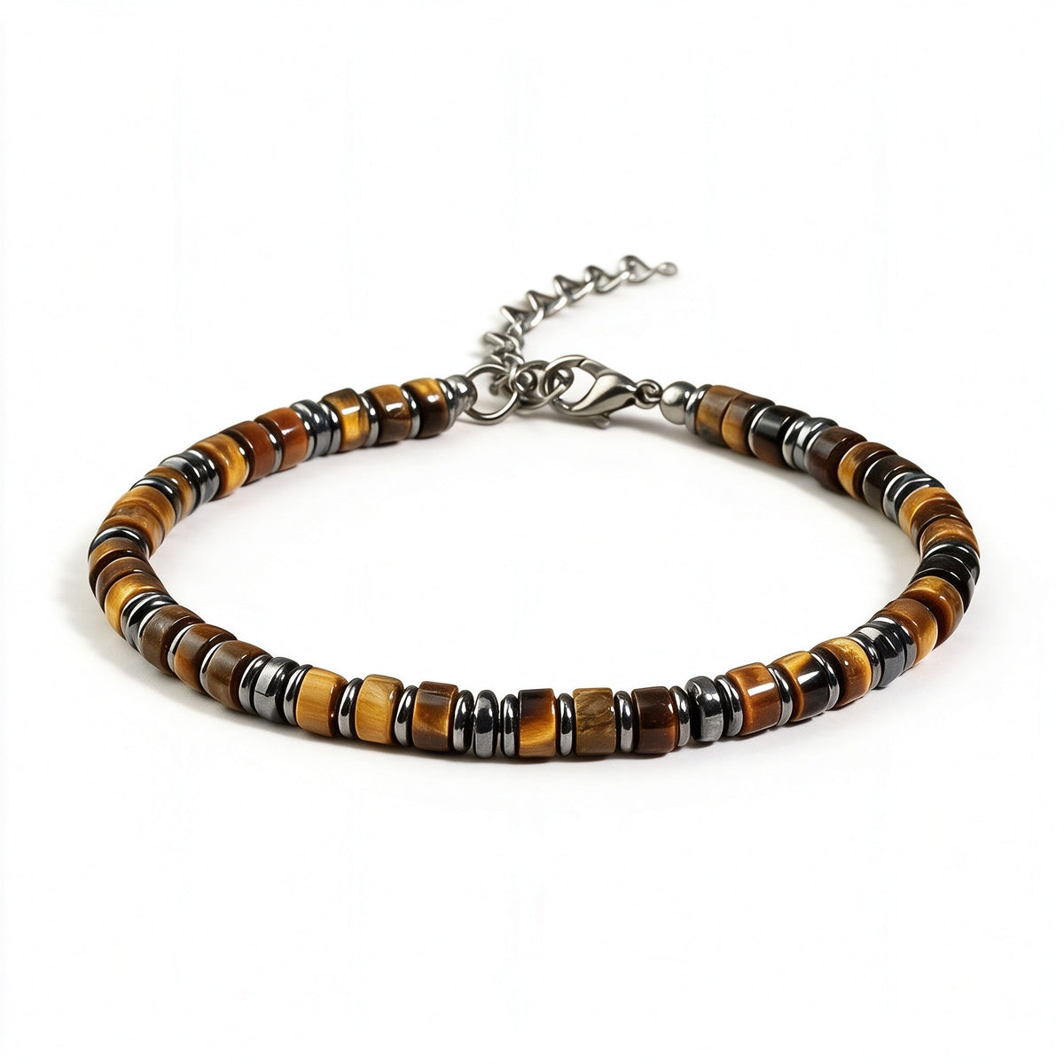 Natural Tiger Eye Stone Chain