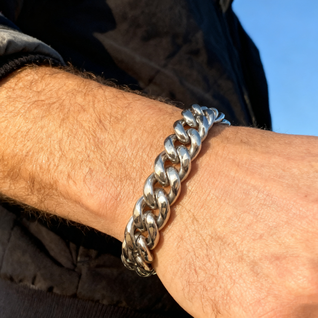 Chunky Cuban bracelet