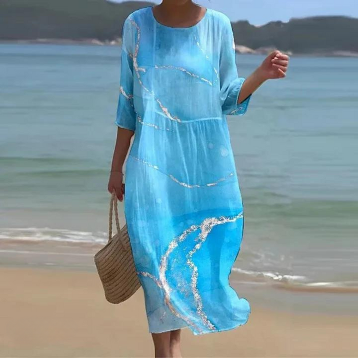 Miranda | Elegant Floral Maxi Dress