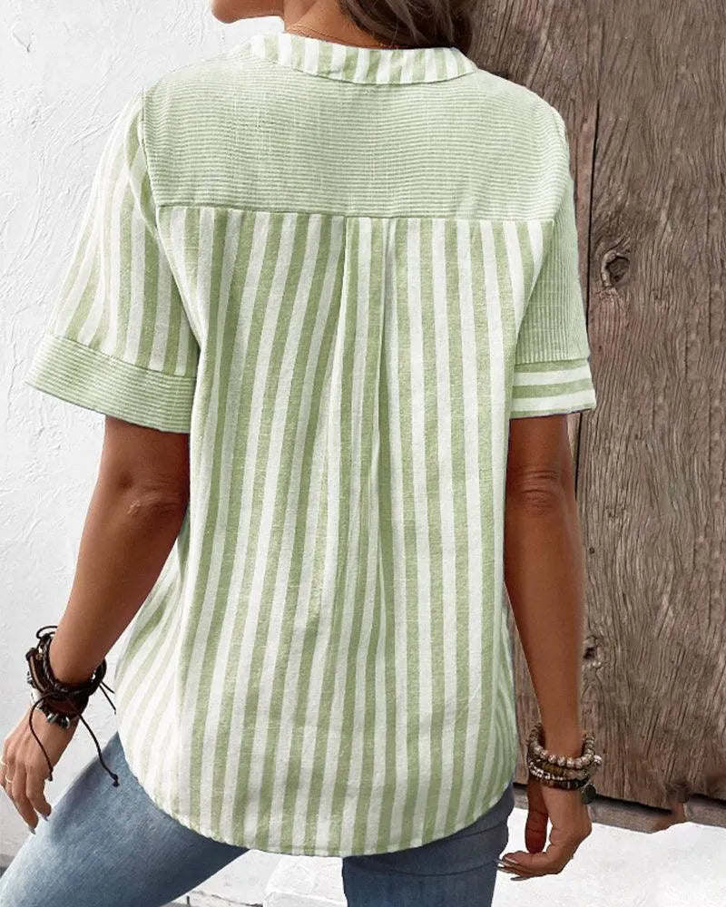 Briana | Chic Cotton Blouse