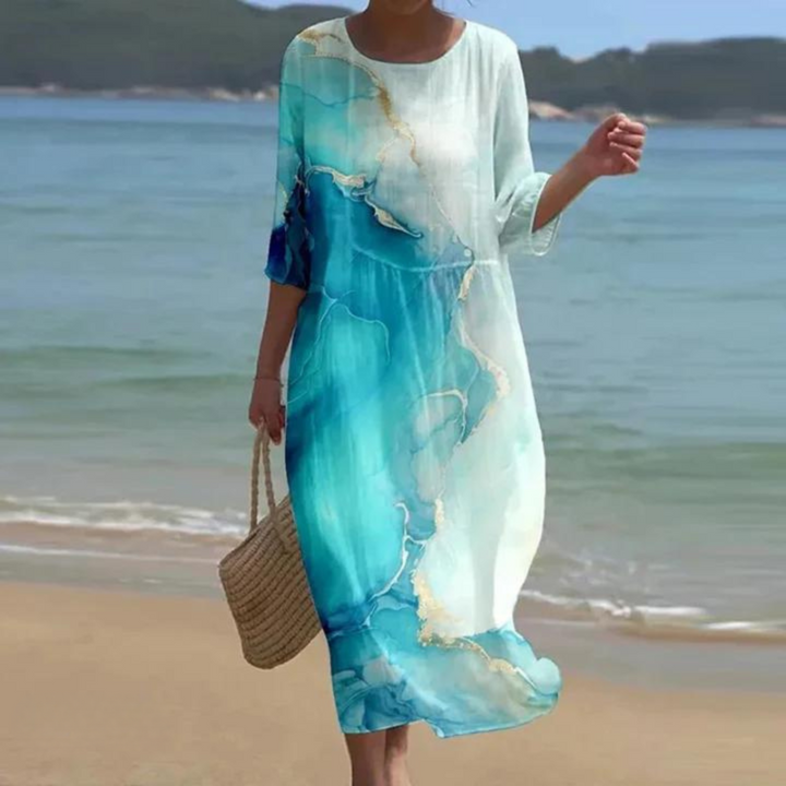 Miranda | Elegant Floral Maxi Dress
