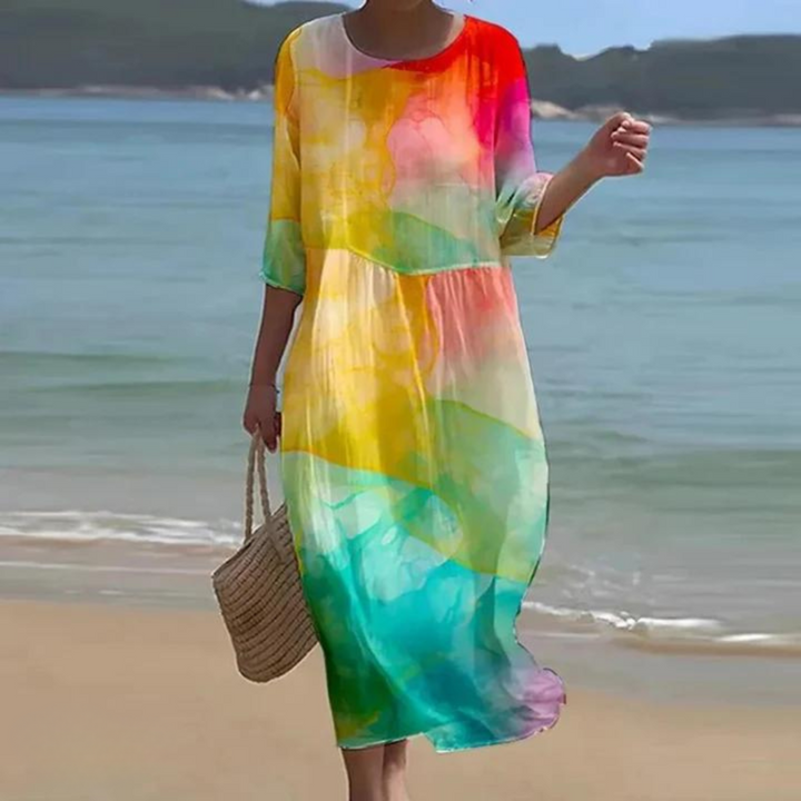 Miranda | Elegant Floral Maxi Dress