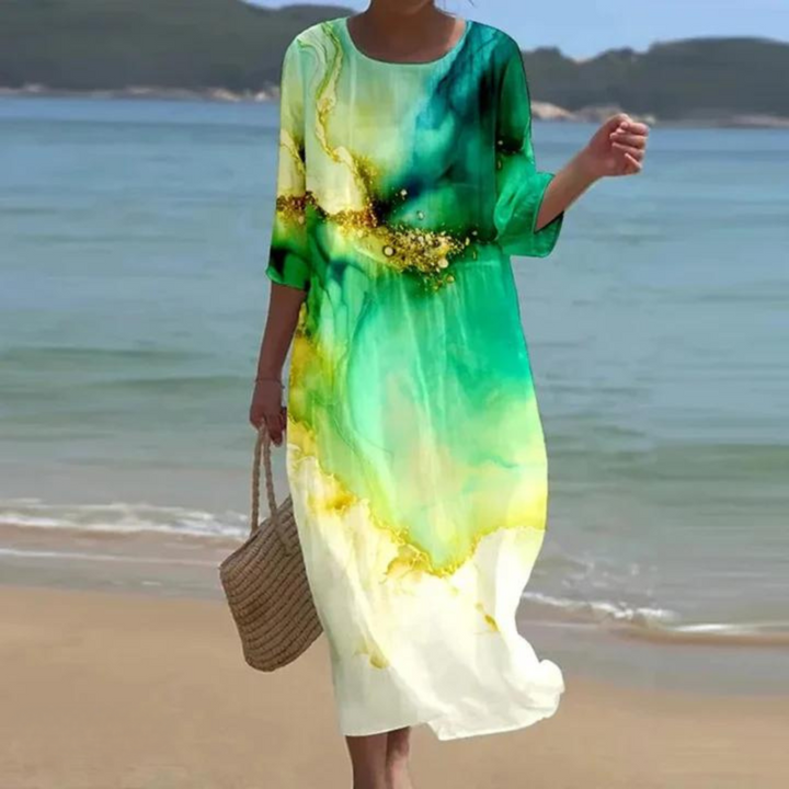 Miranda | Elegant Floral Maxi Dress