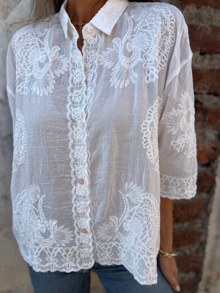 Amelie | Elegant Spring/Summer Blouse