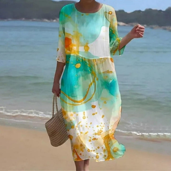 Miranda | Elegant Floral Maxi Dress