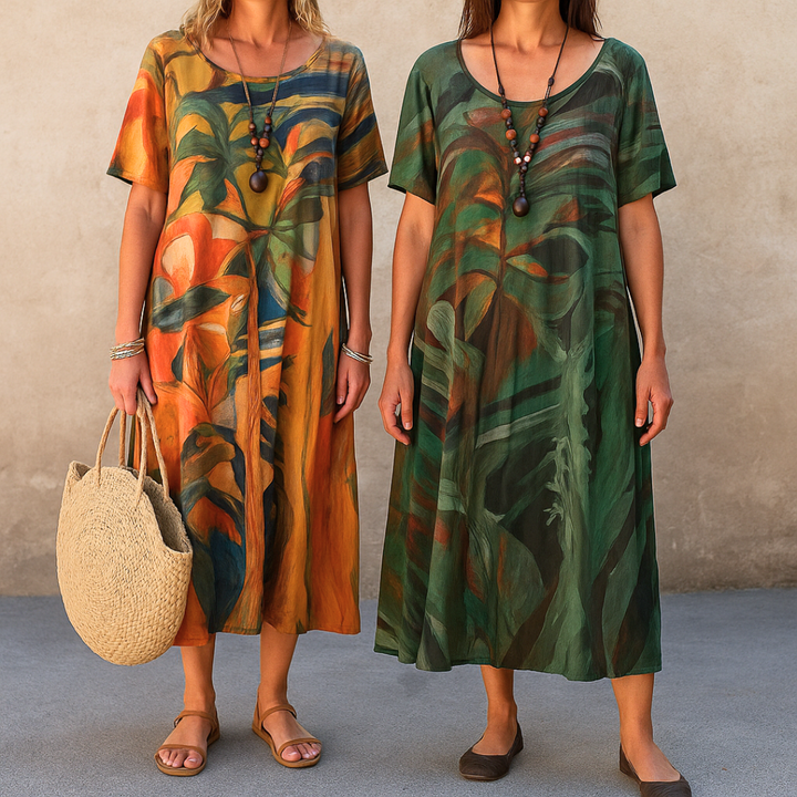 Michelle | Comfortable floral dress