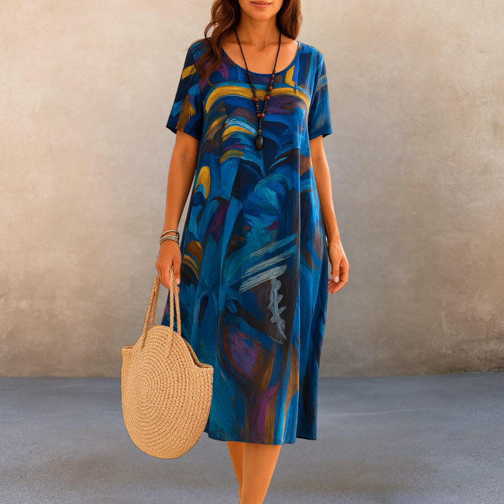 Michelle | Comfortable floral dress