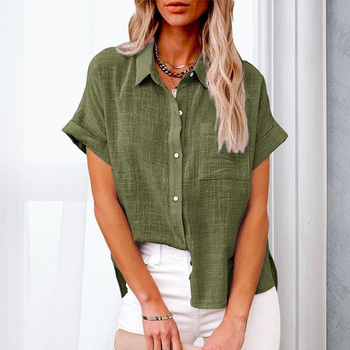 Phoebe | Lightweight Button-Up Shirt