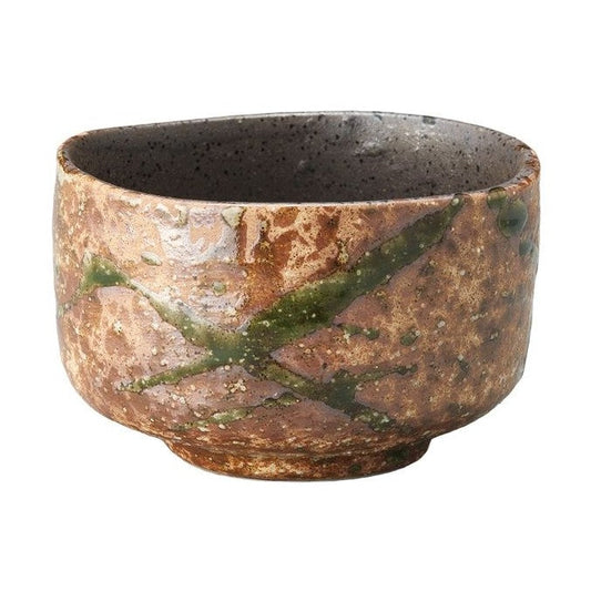 Kairagi Brown Oribe Matcha Bowl