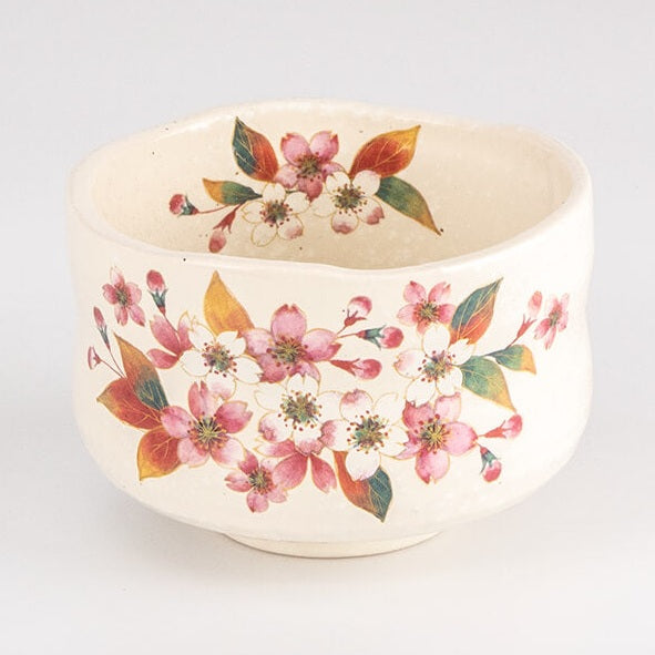 Manyo Kobiki Floral Matcha Bowl 5P Set