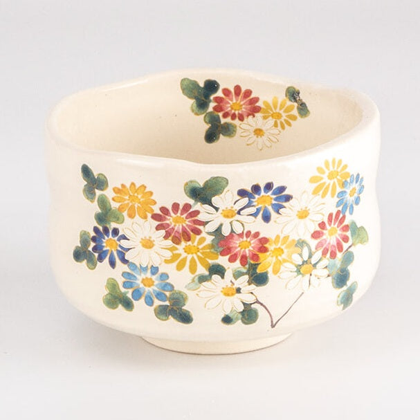 Manyo Kobiki Floral Matcha Bowl 5P Set