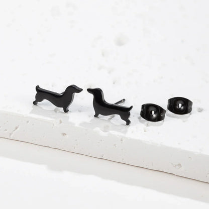 Dachshund Stud Earrings