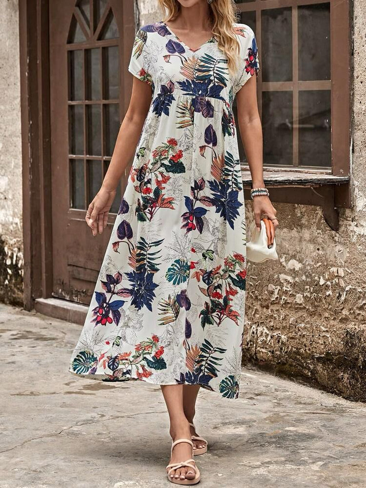 Nina | floral maxi dress