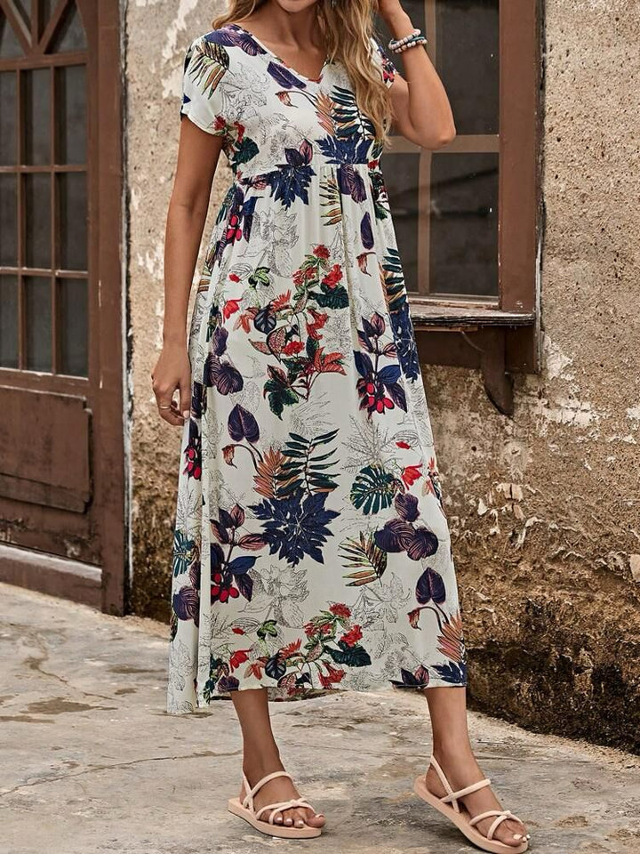 Nina | floral maxi dress