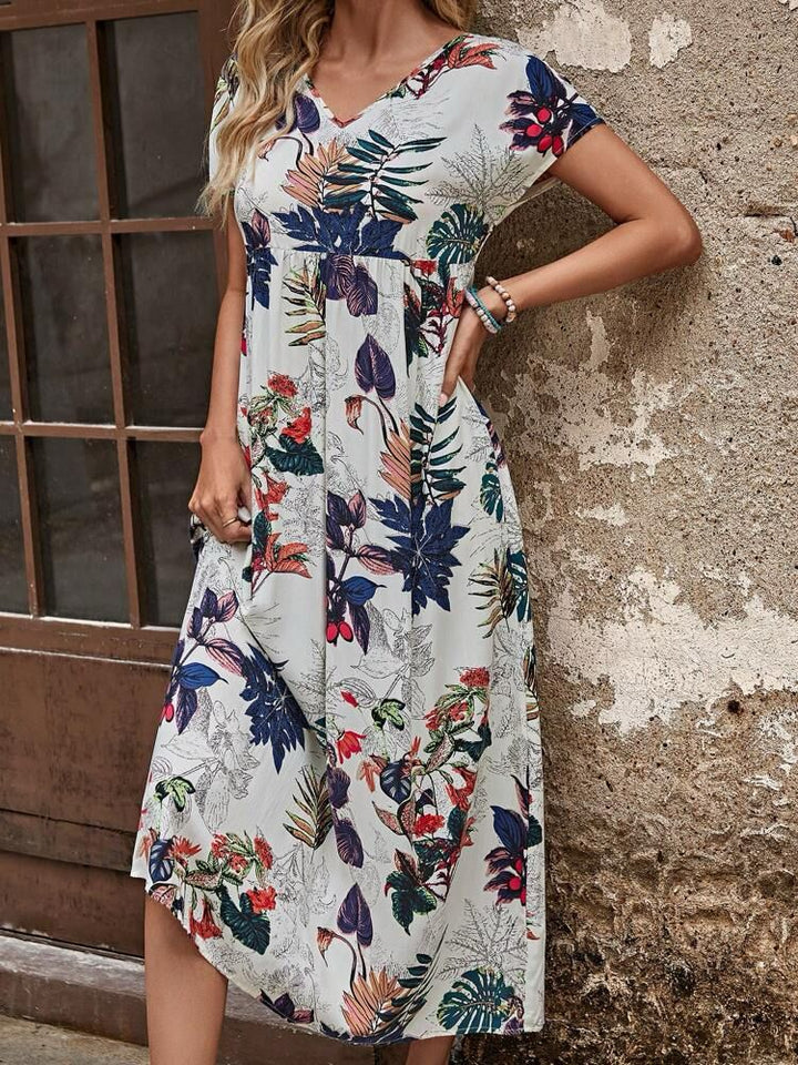 Nina | floral maxi dress
