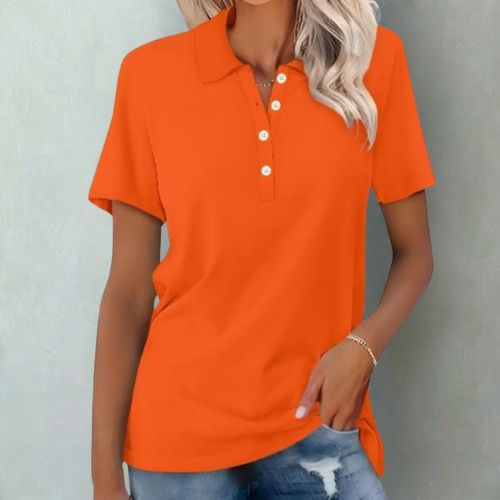 Mia | women's sustainable cotton polo shirt