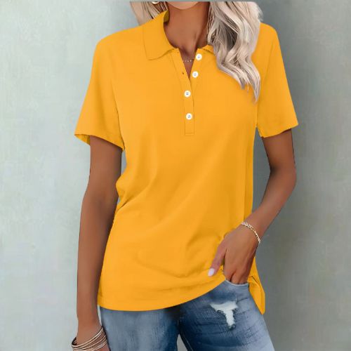 Mia | women's sustainable cotton polo shirt
