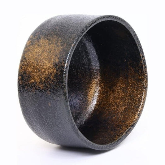Yamaki Black Sand Matcha Bowl