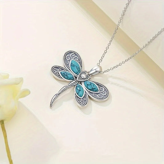 Dragonfly Dreams Silver Pendant Necklace