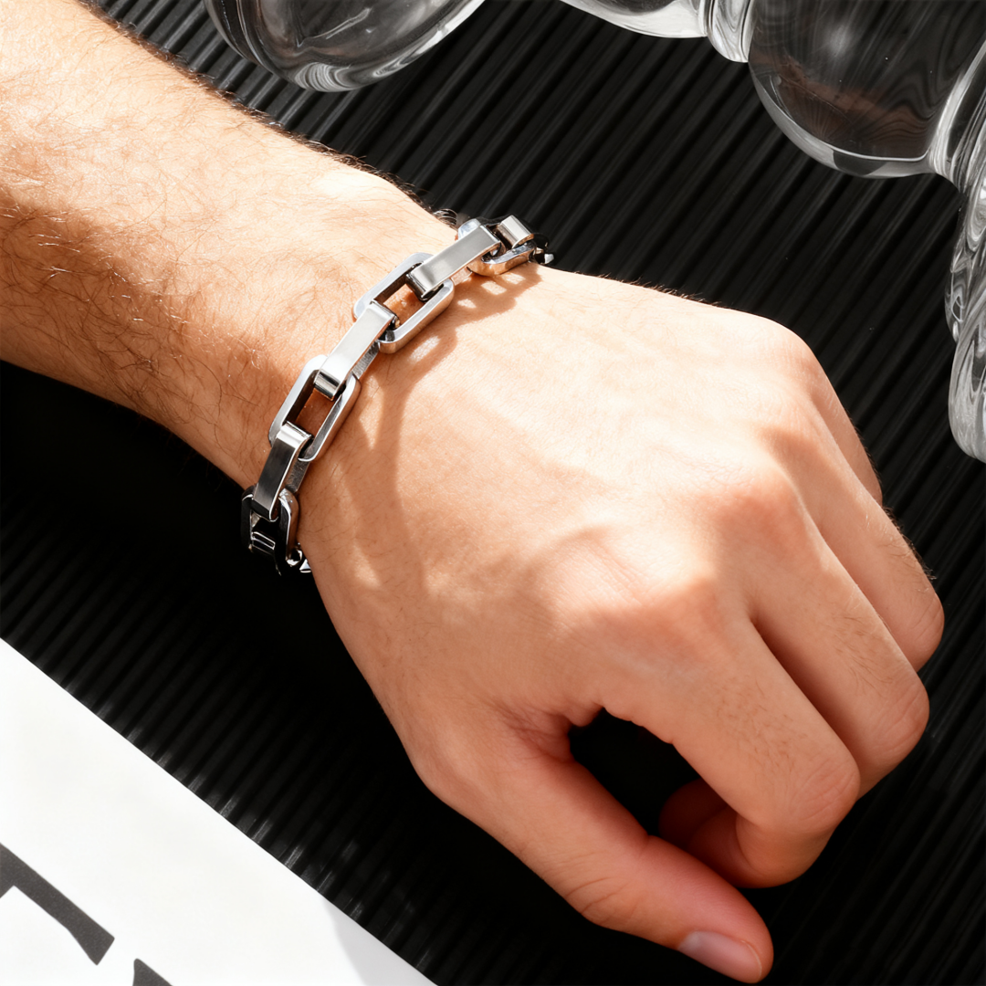 Square Titanium Steel Chain
