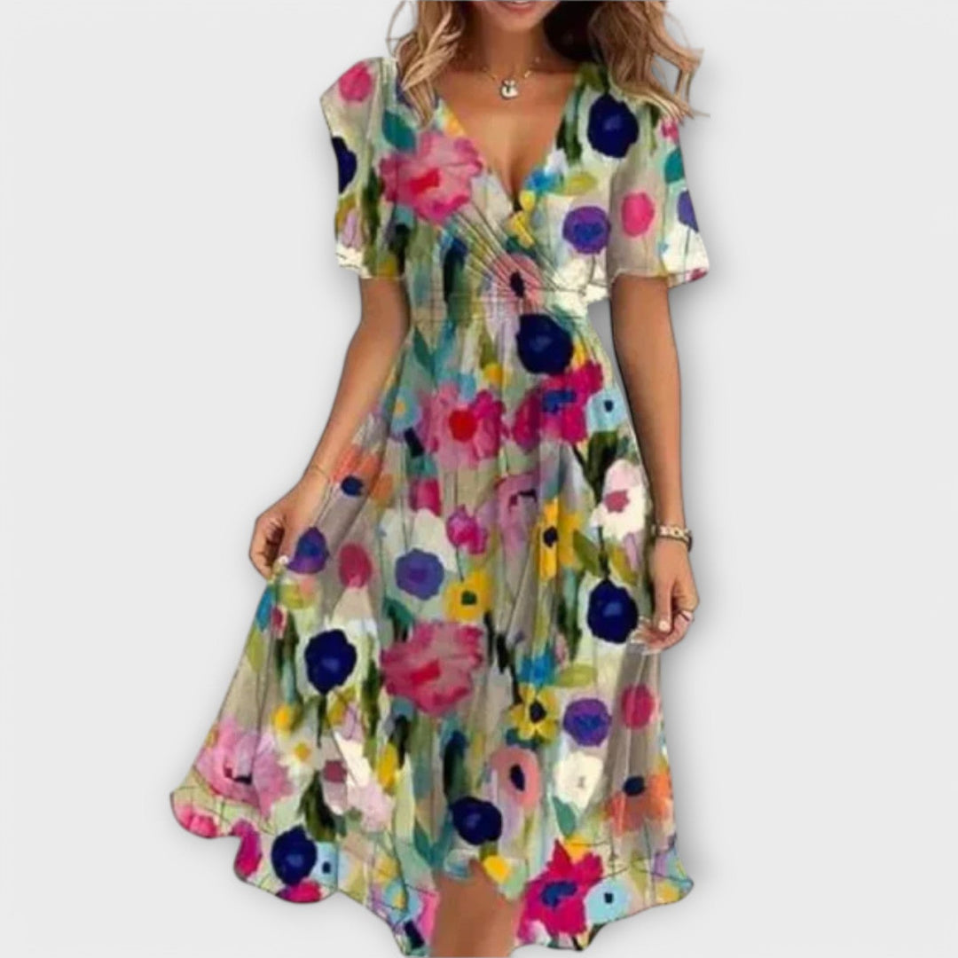 Joelle |  V-neck dress