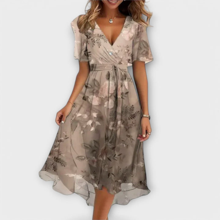 Joelle |  V-neck dress