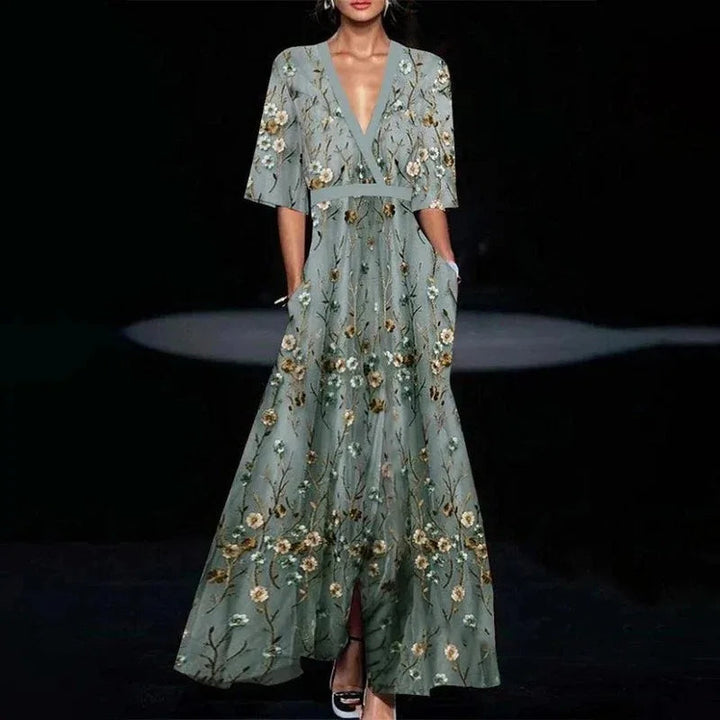 Gemma™ | Luxury Floral Dress